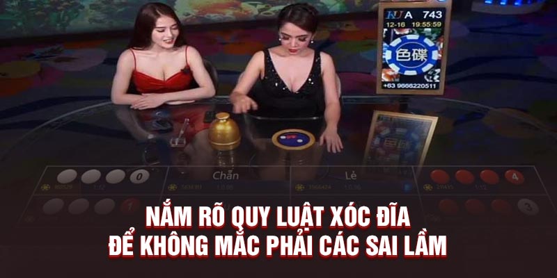 Nắm rõ quy luật xóc đĩa để không mắc phải các sai lầm