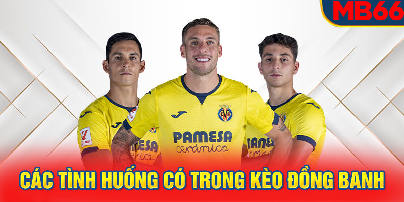 Các tình huống có trong kèo đồng banh